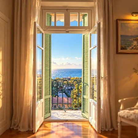 Riviera Historic Imperial Sea And Garden Apartment Menton